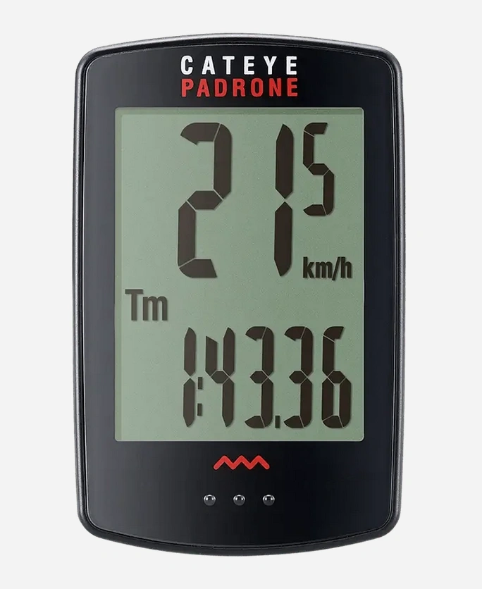 Cateye Padrone: Schwarzes Wunder mit Licht! Dein digitaler Bike-Buddy für jede Nacht und jeden Tag.